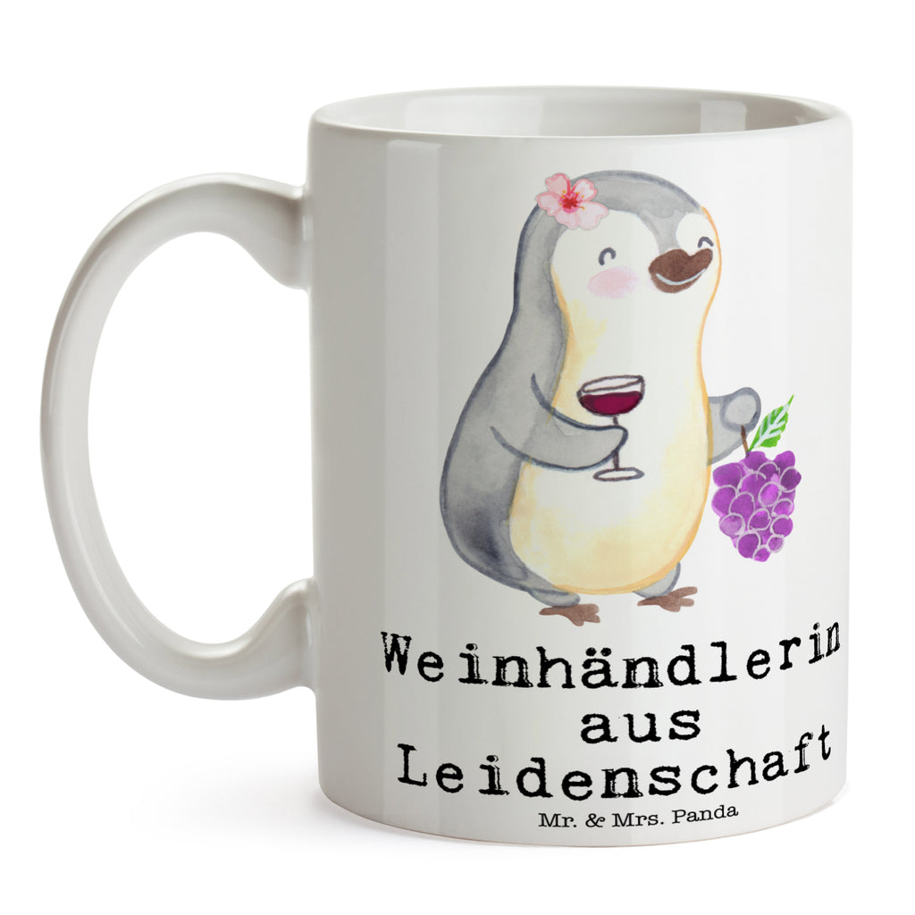 Tasse Weinhändlerin aus Leidenschaft Tasse, Kaffeetasse, Teetasse, Becher, Kaffeebecher, Teebecher, Keramiktasse, Porzellantasse, Büro Tasse, Geschenk Tasse, Tasse Sprüche, Tasse Motive, Kaffeetassen, Tasse bedrucken, Designer Tasse, Cappuccino Tassen, Schöne Teetassen, Beruf, Ausbildung, Jubiläum, Abschied, Rente, Kollege, Kollegin, Geschenk, Schenken, Arbeitskollege, Mitarbeiter, Firma, Danke, Dankeschön