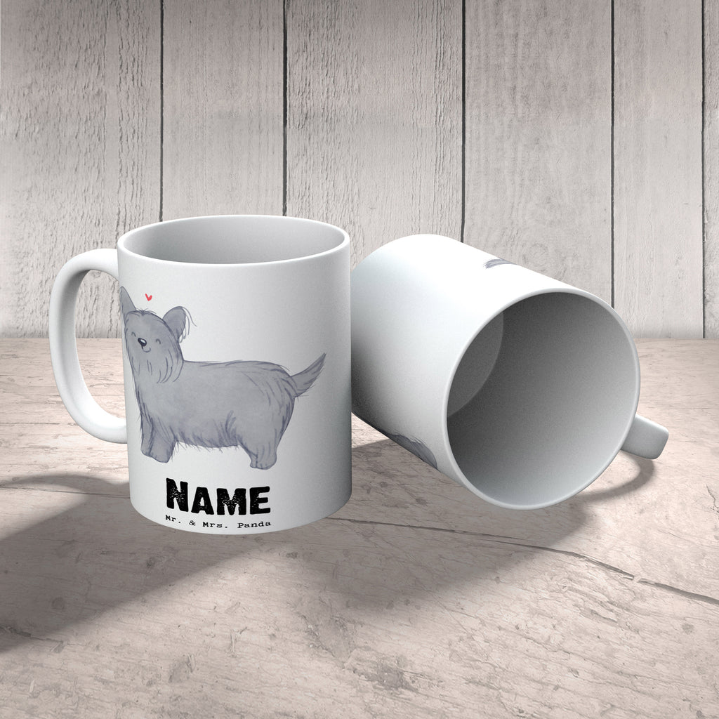 Personalisierte Tasse Skye Terrier Lebensretter Personalisierte Tasse, Namenstasse, Wunschname, Personalisiert, Tasse, Namen, Drucken, Tasse mit Namen, Hund, Hunderasse, Rassehund, Hundebesitzer, Geschenk, Tierfreund, Schenken, Welpe, Skye Terrier, Terrier