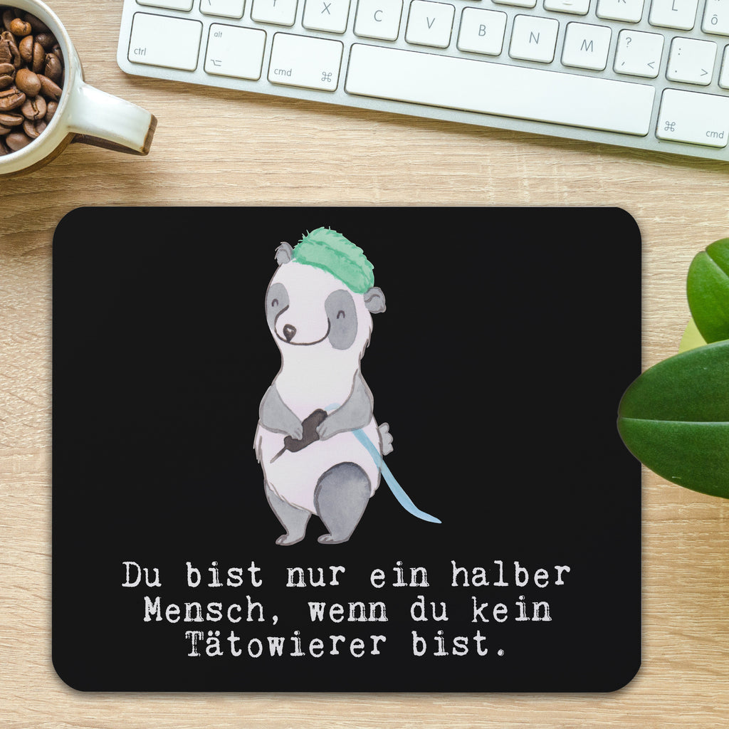 Mauspad Tätowierer mit Herz Mousepad, Computer zubehör, Büroausstattung, PC Zubehör, Arbeitszimmer, Mauspad, Einzigartiges Mauspad, Designer Mauspad, Mausunterlage, Mauspad Büro, Beruf, Ausbildung, Jubiläum, Abschied, Rente, Kollege, Kollegin, Geschenk, Schenken, Arbeitskollege, Mitarbeiter, Firma, Danke, Dankeschön