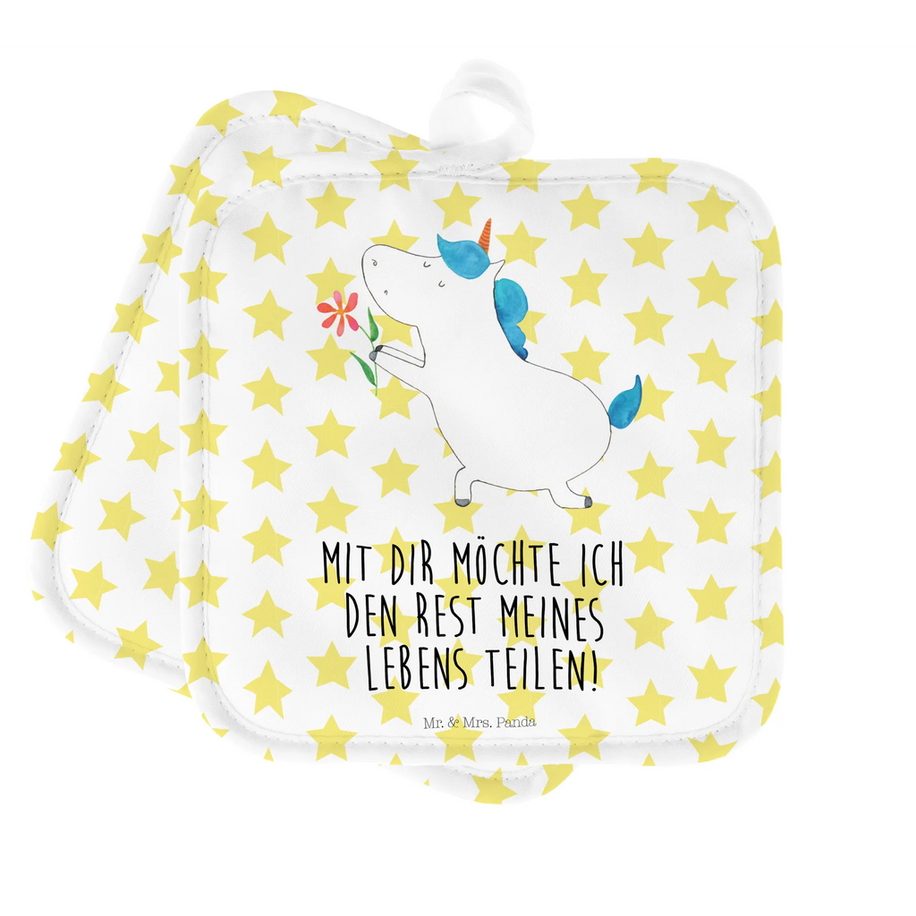 2er Set Topflappen  Einhorn Blume Topflappen, Topfuntersetzer, Ofenhandschuh, Topflappen Set, Topflappen lustig, Topflappen mit Spruch, Ofenhandschuhe, Topfhandschuhe, Topfhandschuh, Topflappenset, Topflappen 2er Set, Schöne Topflappen, Einhorn, Einhörner, Einhorn Deko, Pegasus, Unicorn, Liebe, Liebesbeweis, Antrag, Heiratsantrag, Verlobung, Ehepaar, Pärchen, Partner, Freund, Freundin, Ehe, heiraten