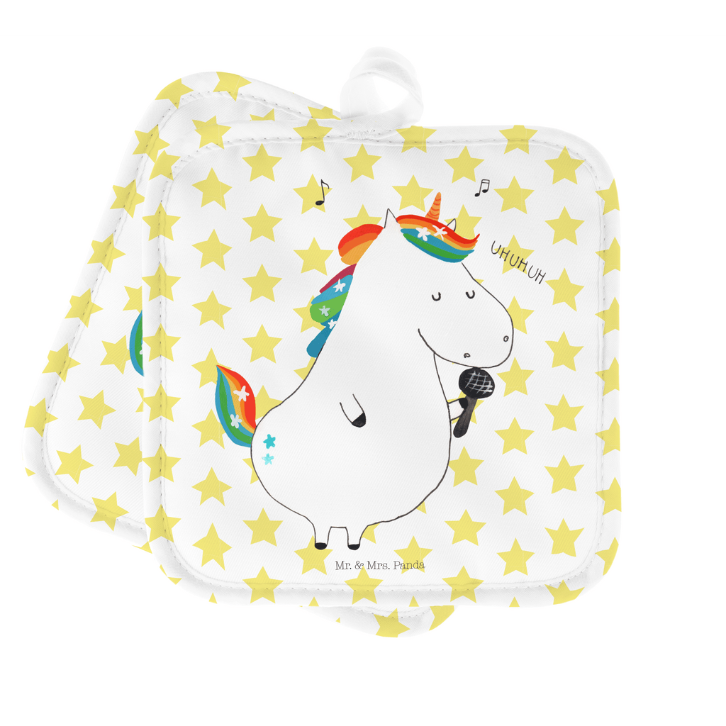 2er Set Topflappen  Einhorn Sänger Topflappen, Topfuntersetzer, Ofenhandschuh, Topflappen Set, Topflappen lustig, Topflappen mit Spruch, Ofenhandschuhe, Topfhandschuhe, Topfhandschuh, Topflappenset, Topflappen 2er Set, Schöne Topflappen, Einhorn, Einhörner, Einhorn Deko, Pegasus, Unicorn, Glitzer, Konfetti, Party, Geburtstag, Feier, Fest, Disco, Sängerin, Sänger, Freundin