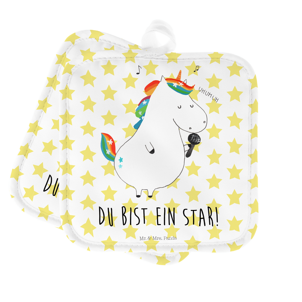 2er Set Topflappen  Einhorn Sänger Topflappen, Topfuntersetzer, Ofenhandschuh, Topflappen Set, Topflappen lustig, Topflappen mit Spruch, Ofenhandschuhe, Topfhandschuhe, Topfhandschuh, Topflappenset, Topflappen 2er Set, Schöne Topflappen, Einhorn, Einhörner, Einhorn Deko, Pegasus, Unicorn, Glitzer, Konfetti, Party, Geburtstag, Feier, Fest, Disco, Sängerin, Sänger, Freundin