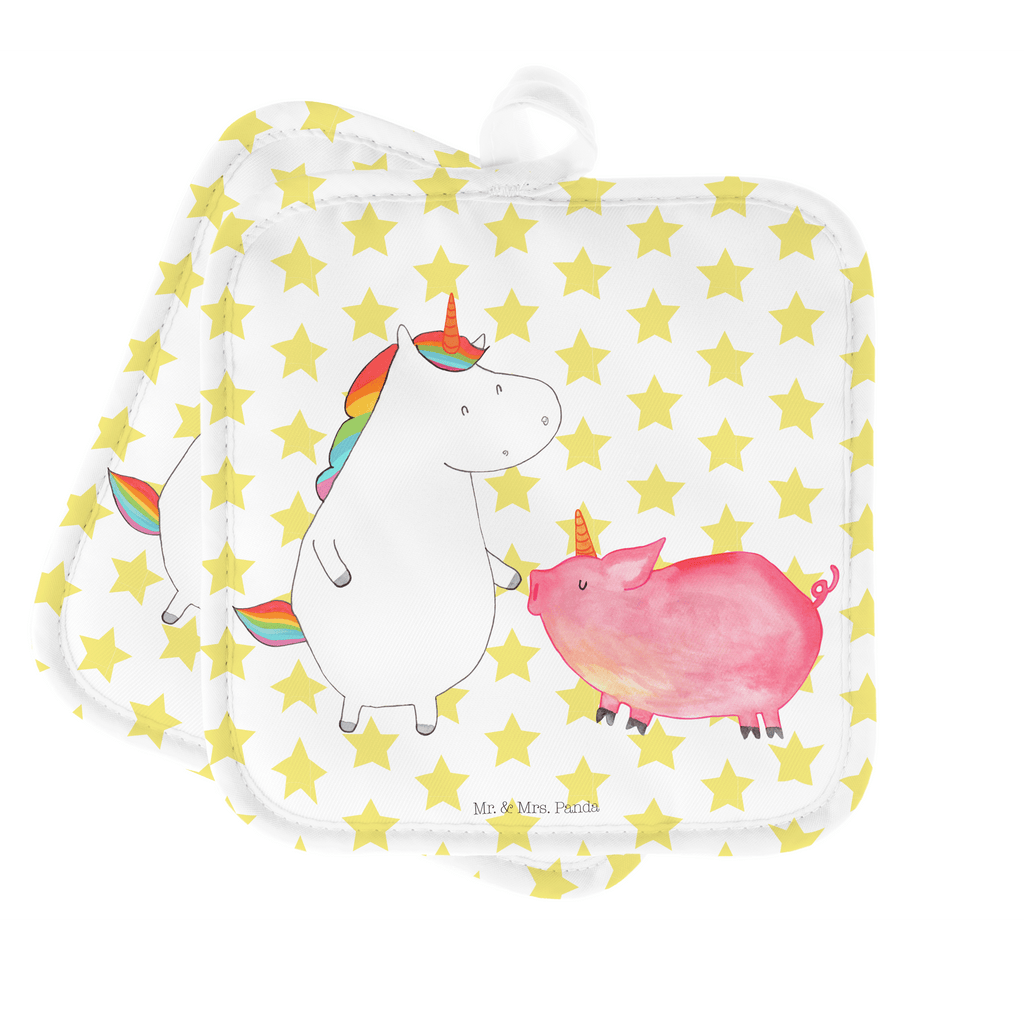 2er Set Topflappen  Einhorn Schwein Topflappen, Topfuntersetzer, Ofenhandschuh, Topflappen Set, Topflappen lustig, Topflappen mit Spruch, Ofenhandschuhe, Topfhandschuhe, Topfhandschuh, Topflappenset, Topflappen 2er Set, Schöne Topflappen, Einhorn, Einhörner, Einhorn Deko, Pegasus, Unicorn, Freundschaft, Schweinhorn, Schwein, Freundin, Schweinchen