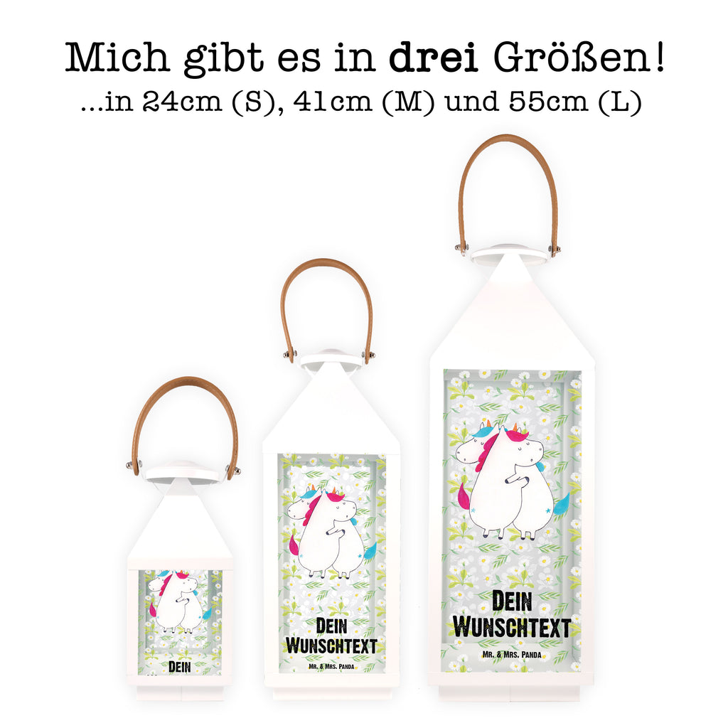 Personalisierte Deko Laterne Einhörner Umarmen Gartenlampe, Gartenleuchte, Gartendekoration, Gartenlicht, Laterne kleine Laternen, XXL Laternen, Laterne groß, Einhorn, Einhörner, Einhorn Deko, Pegasus, Unicorn, Freundinnen, Freundin, BFF, Schwester, Schwestern, Familie, Geschwister, Sister, Liebe