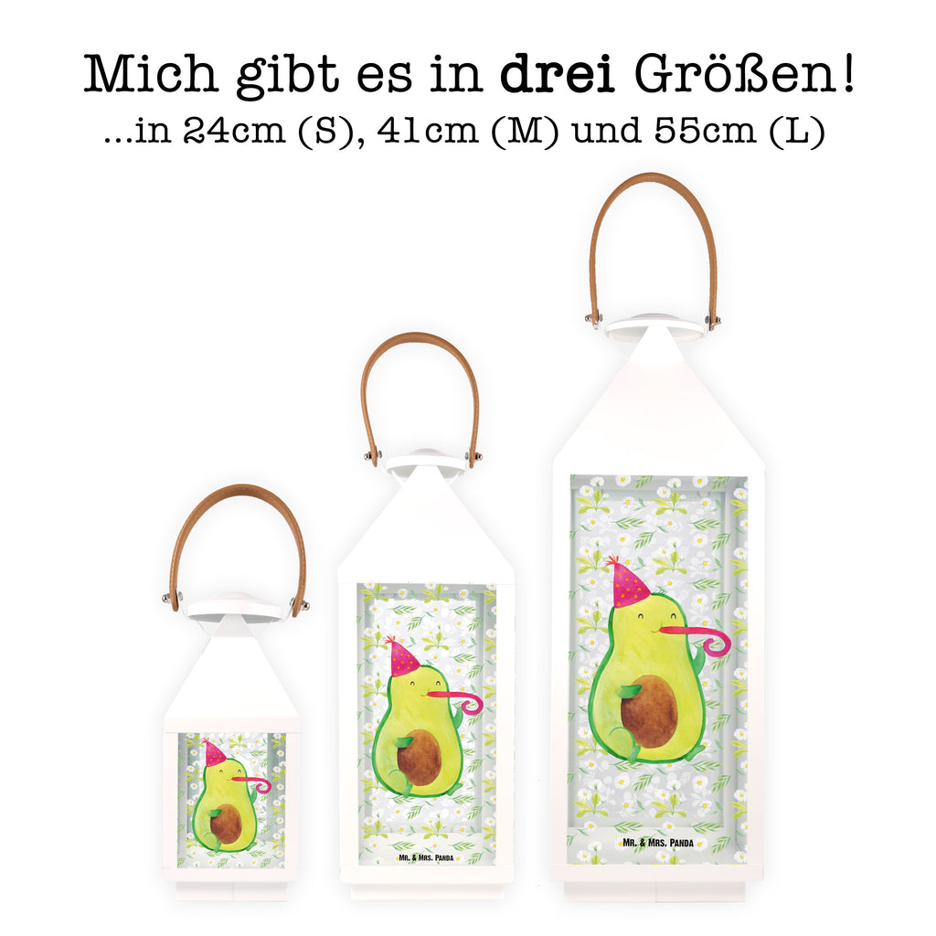 Deko Laterne Avocado Feier Gartenlampe, Gartenleuchte, Gartendekoration, Gartenlicht, Laterne kleine Laternen, XXL Laternen, Laterne groß, Avocado, Veggie, Vegan, Gesund, Party, Feierlichkeit, Feier, Fete, Geburtstag, Gute Laune, Tröte