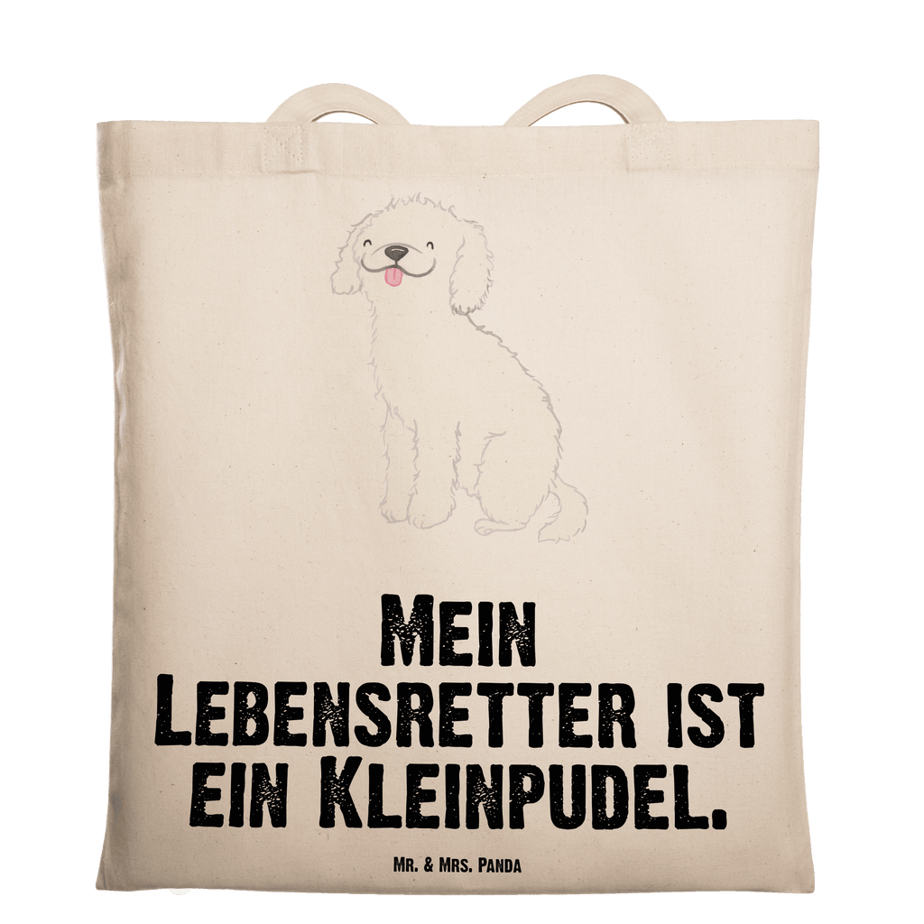 Tragetasche Kleinpudel Lebensretter Beuteltasche, Beutel, Einkaufstasche, Jutebeutel, Stoffbeutel, Tasche, Shopper, Umhängetasche, Strandtasche, Schultertasche, Stofftasche, Tragetasche, Badetasche, Jutetasche, Einkaufstüte, Laptoptasche, Hund, Hunderasse, Rassehund, Hundebesitzer, Geschenk, Tierfreund, Schenken, Welpe, Pudel, Kleinpudel