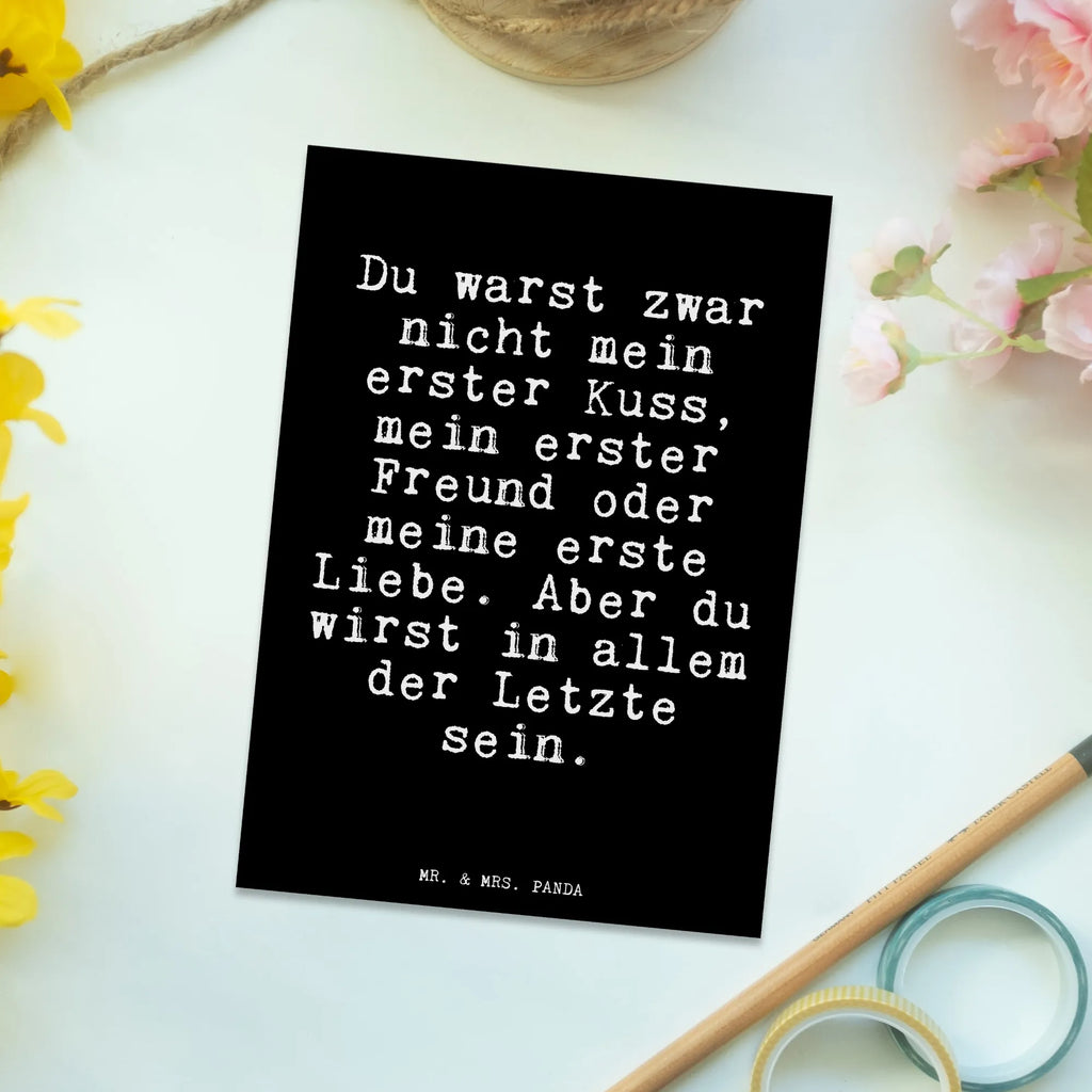 Postkarte Du warst zwar nicht... Postkarte, Karte, Geschenkkarte, Grußkarte, Einladung, Ansichtskarte, Geburtstagskarte, Einladungskarte, Dankeskarte, Ansichtskarten, Einladung Geburtstag, Einladungskarten Geburtstag, Spruch, Sprüche, lustige Sprüche, Weisheiten, Zitate, Spruch Geschenke, Glizer Spruch Sprüche Weisheiten Zitate Lustig Weisheit Worte