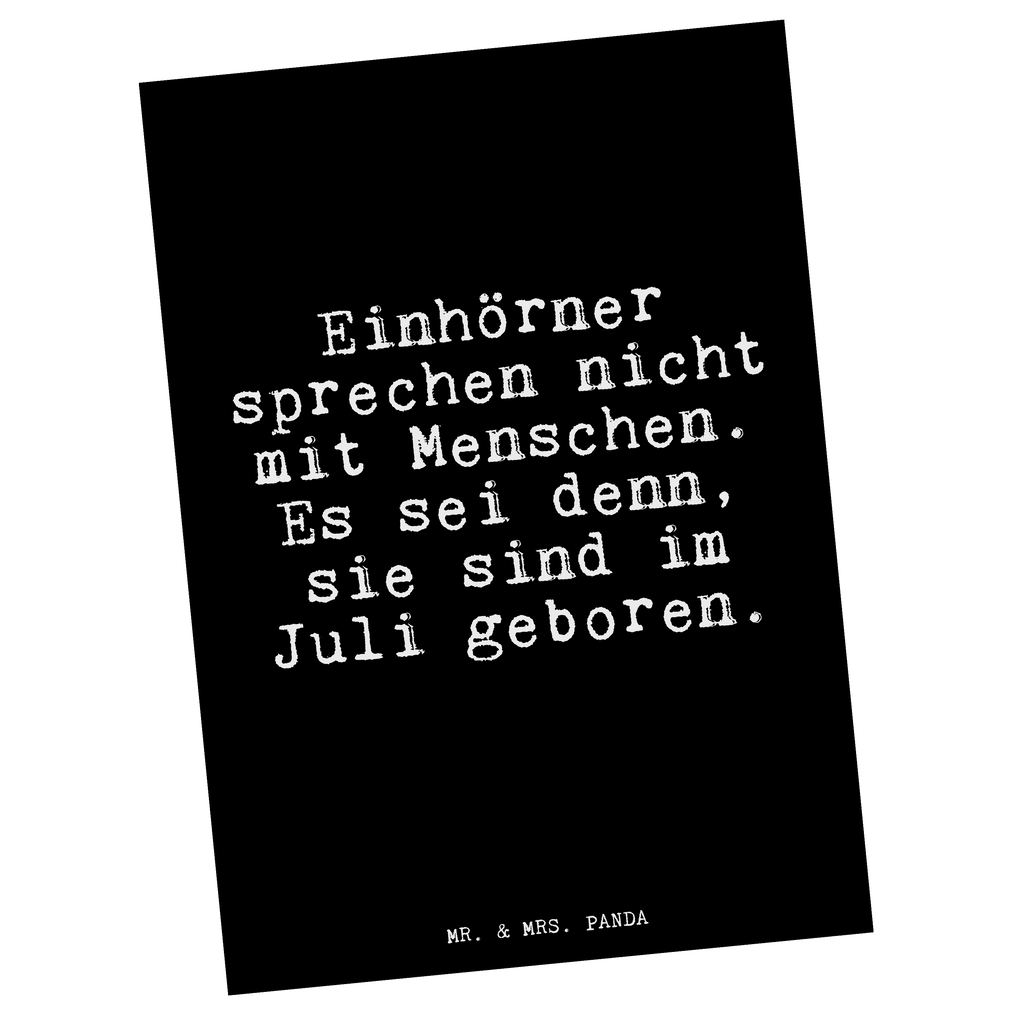 Postkarte Einhörner sprechen nicht mit... Postkarte, Karte, Geschenkkarte, Grußkarte, Einladung, Ansichtskarte, Geburtstagskarte, Einladungskarte, Dankeskarte, Ansichtskarten, Einladung Geburtstag, Einladungskarten Geburtstag, Spruch, Sprüche, lustige Sprüche, Weisheiten, Zitate, Spruch Geschenke, Glizer Spruch Sprüche Weisheiten Zitate Lustig Weisheit Worte