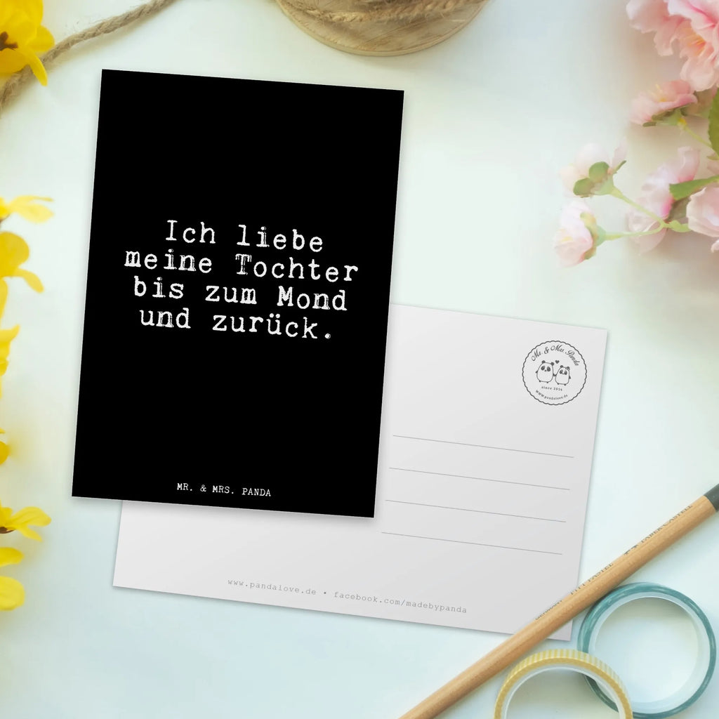 Postkarte Ich liebe meine Tochter... Postkarte, Karte, Geschenkkarte, Grußkarte, Einladung, Ansichtskarte, Geburtstagskarte, Einladungskarte, Dankeskarte, Ansichtskarten, Einladung Geburtstag, Einladungskarten Geburtstag, Spruch, Sprüche, lustige Sprüche, Weisheiten, Zitate, Spruch Geschenke, Glizer Spruch Sprüche Weisheiten Zitate Lustig Weisheit Worte