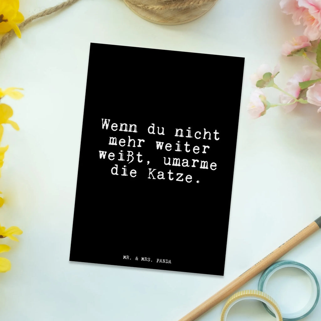 Postkarte Wenn du nicht mehr... Postkarte, Karte, Geschenkkarte, Grußkarte, Einladung, Ansichtskarte, Geburtstagskarte, Einladungskarte, Dankeskarte, Ansichtskarten, Einladung Geburtstag, Einladungskarten Geburtstag, Spruch, Sprüche, lustige Sprüche, Weisheiten, Zitate, Spruch Geschenke, Glizer Spruch Sprüche Weisheiten Zitate Lustig Weisheit Worte