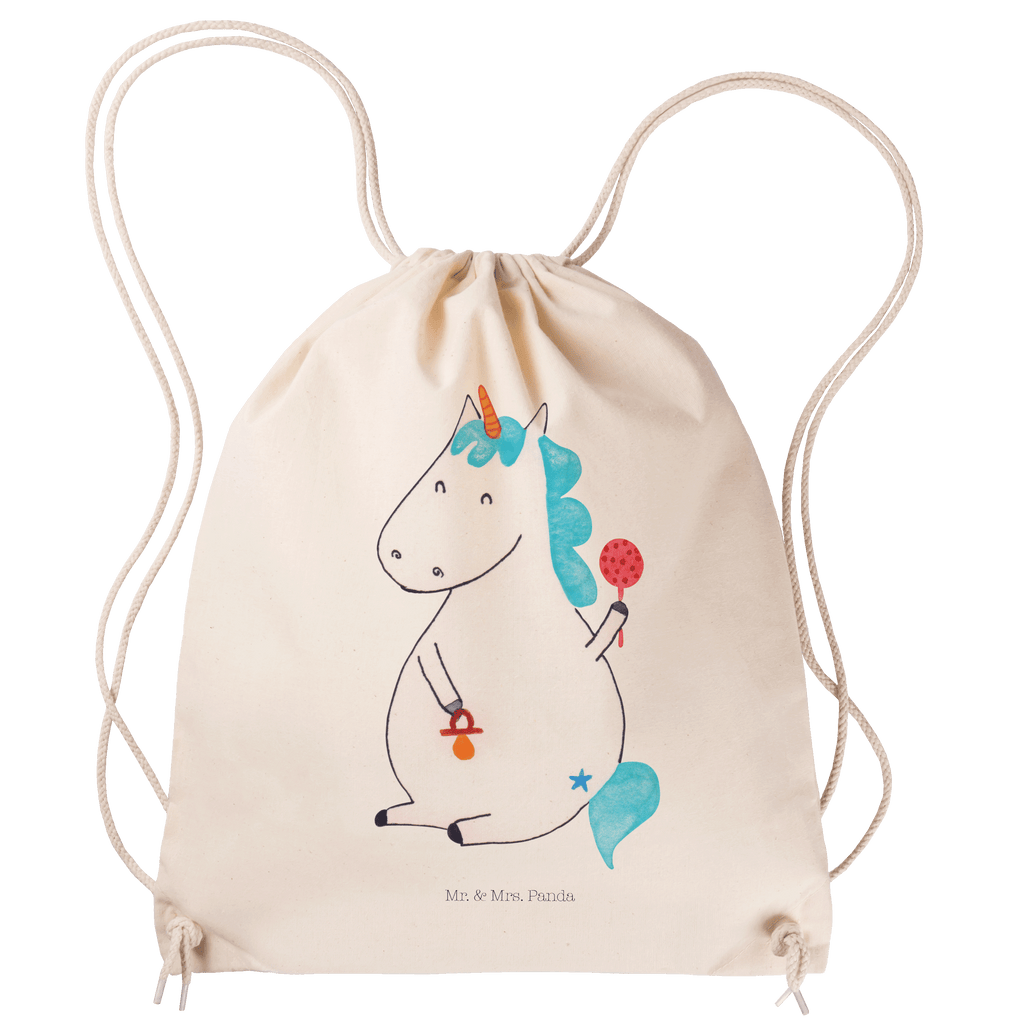 Sportbeutel Einhorn Baby Sportbeutel, Turnbeutel, Beutel, Sporttasche, Tasche, Stoffbeutel, Sportbeutel Kinder, Gymsack, Beutel Rucksack, Kleine Sporttasche, Sportzubehör, Turnbeutel Baumwolle, Einhorn, Einhörner, Einhorn Deko, Pegasus, Unicorn, Mutter, Geburt, Geburtstag, erstes Kind, Baby, Babyglück, Nachwuchs, Eltern, Party, Kind, Schnuller