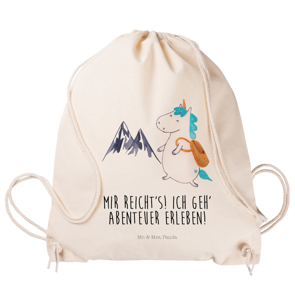 Sportbeutel Einhorn Bergsteiger Sportbeutel, Turnbeutel, Beutel, Sporttasche, Tasche, Stoffbeutel, Sportbeutel Kinder, Gymsack, Beutel Rucksack, Kleine Sporttasche, Sportzubehör, Turnbeutel Baumwolle, Einhorn, Einhörner, Einhorn Deko, Pegasus, Unicorn, Bergsteiger, Abenteuer, Berge, Abenteurer, Weltenbummler, Weltreise, Reisen, Urlaub, Entdecker