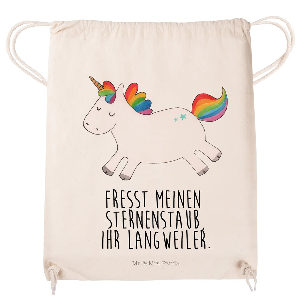 Sportbeutel Einhorn Happy Sportbeutel, Turnbeutel, Beutel, Sporttasche, Tasche, Stoffbeutel, Sportbeutel Kinder, Gymsack, Beutel Rucksack, Kleine Sporttasche, Sportzubehör, Turnbeutel Baumwolle, Einhorn, Einhörner, Einhorn Deko, Pegasus, Unicorn, glücklich, fröhlich, Spaß, Freude, Lebensfreude, witzig, spannend, Lächeln, Lachen