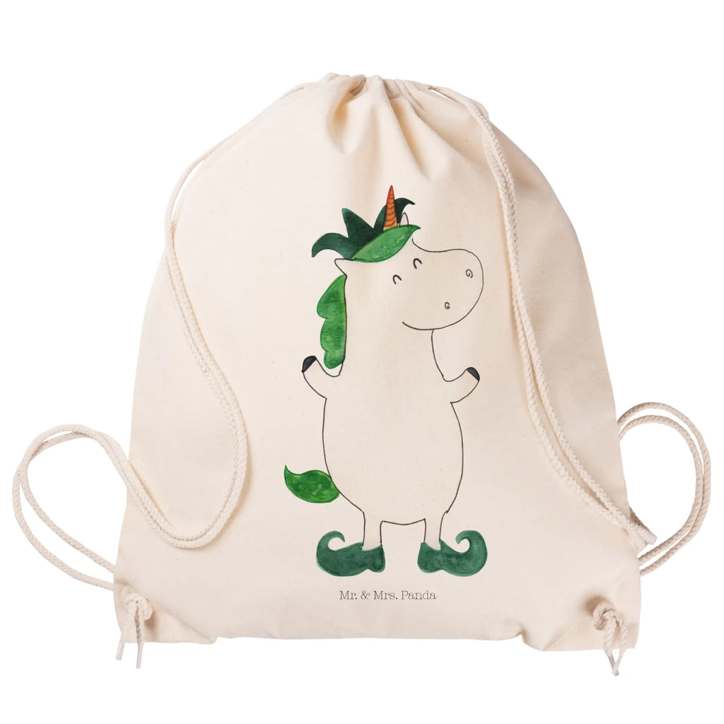 Sportbeutel Einhorn Joker Sportbeutel, Turnbeutel, Beutel, Sporttasche, Tasche, Stoffbeutel, Sportbeutel Kinder, Gymsack, Beutel Rucksack, Kleine Sporttasche, Sportzubehör, Turnbeutel Baumwolle, Einhorn, Einhörner, Einhorn Deko, Pegasus, Unicorn, Hofnarr, Kasper, Gaukler, Mittelalter