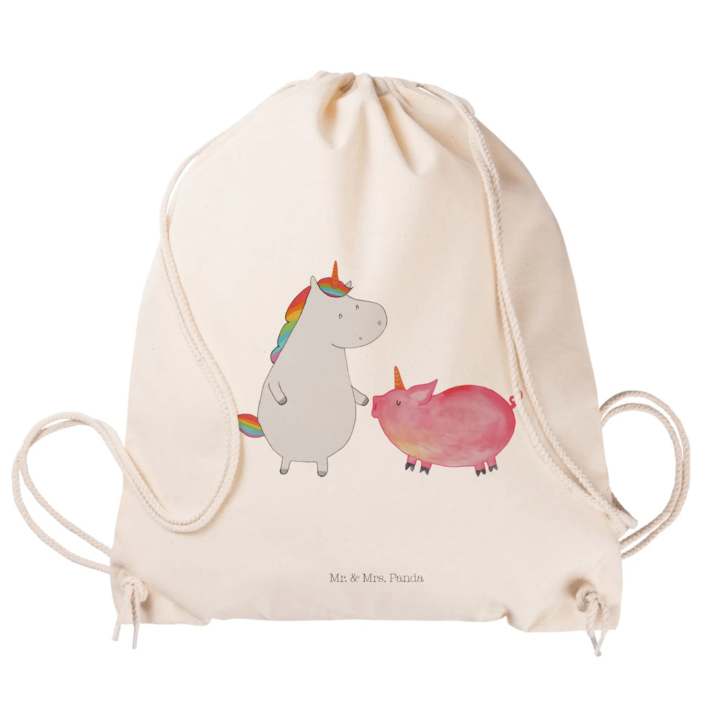 Sportbeutel Einhorn Schwein Sportbeutel, Turnbeutel, Beutel, Sporttasche, Tasche, Stoffbeutel, Sportbeutel Kinder, Gymsack, Beutel Rucksack, Kleine Sporttasche, Sportzubehör, Turnbeutel Baumwolle, Einhorn, Einhörner, Einhorn Deko, Unicorn, Freundschaft, Schweinhorn, Schwein, Freundin, Schweinchen