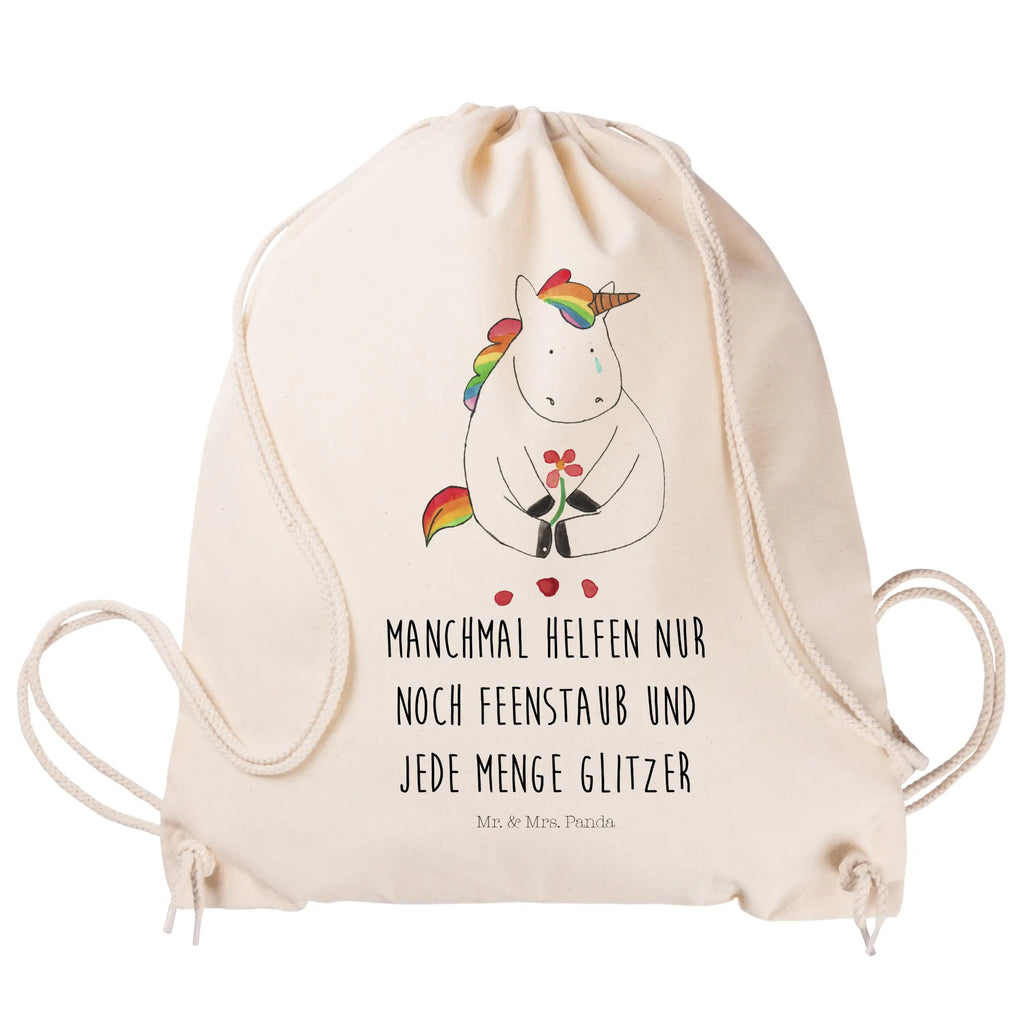 Sportbeutel Einhorn Traurig Sportbeutel, Turnbeutel, Beutel, Sporttasche, Tasche, Stoffbeutel, Sportbeutel Kinder, Gymsack, Beutel Rucksack, Kleine Sporttasche, Sportzubehör, Turnbeutel Baumwolle, Einhorn, Einhörner, Einhorn Deko, Pegasus, Unicorn, Glitzer, Trösten. Freundschaft, Freunde, Liebe, Trauer, Grußkarte, Blume