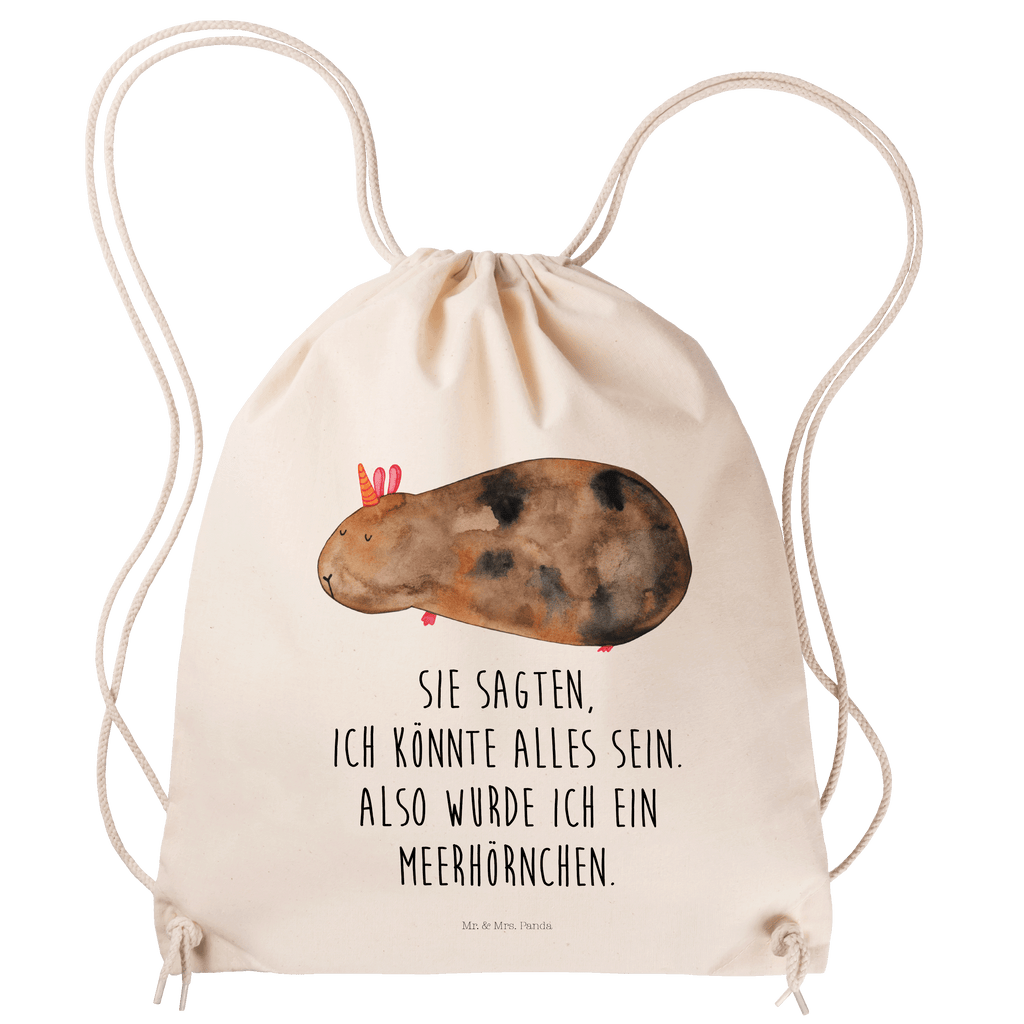 Sportbeutel Einhorn Meerschweinchen Sportbeutel, Turnbeutel, Beutel, Sporttasche, Tasche, Stoffbeutel, Sportbeutel Kinder, Gymsack, Beutel Rucksack, Kleine Sporttasche, Sportzubehör, Turnbeutel Baumwolle, Einhorn, Einhörner, Einhorn Deko, Pegasus, Unicorn, Meerhörnchen, Meericorn, Meerschwein, Meerschweinchen