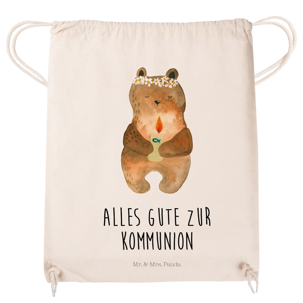 Sportbeutel Bär Kommunion Sportbeutel, Turnbeutel, Beutel, Sporttasche, Tasche, Stoffbeutel, Sportbeutel Kinder, Gymsack, Beutel Rucksack, Kleine Sporttasche, Sportzubehör, Turnbeutel Baumwolle, Bär, Teddy, Teddybär, Kommunion, Gottes Segen, Taufkerze, katholisch