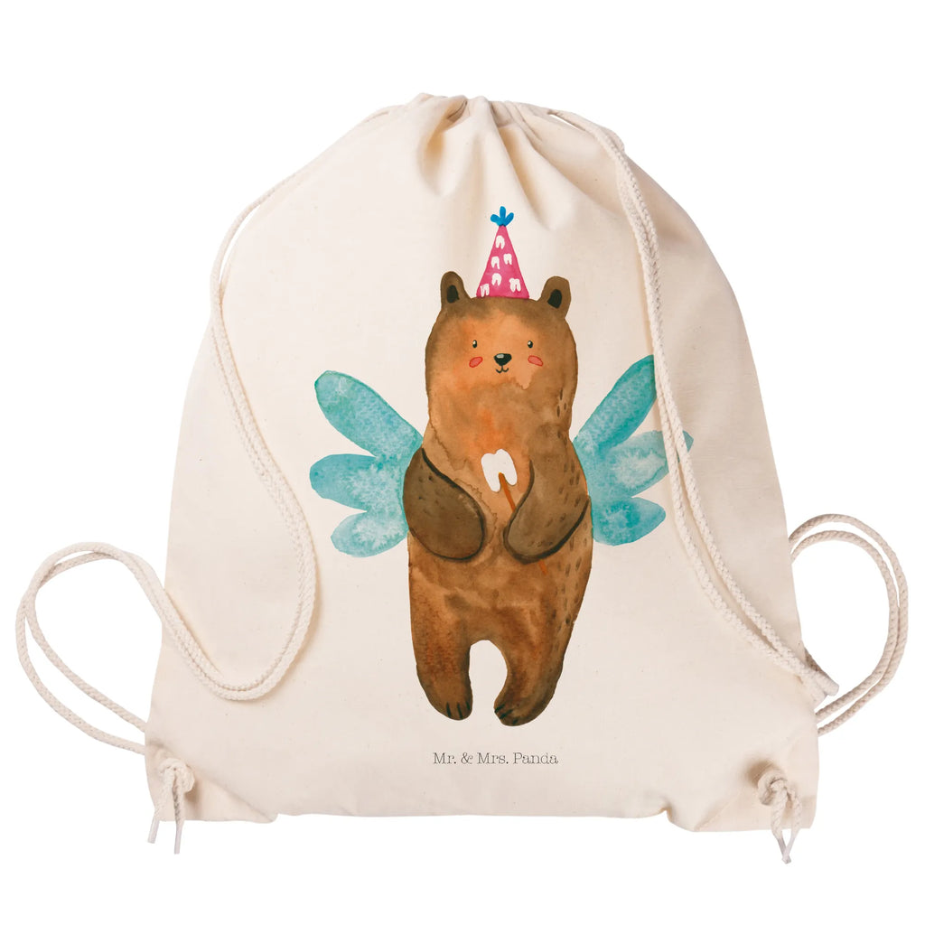 Sportbeutel Bär Zahnfee Sportbeutel, Turnbeutel, Beutel, Sporttasche, Tasche, Stoffbeutel, Sportbeutel Kinder, Gymsack, Beutel Rucksack, Kleine Sporttasche, Sportzubehör, Turnbeutel Baumwolle, Bär, Teddy, Teddybär, Zahnfee, Fee, Milchzahn, Erster Zahn