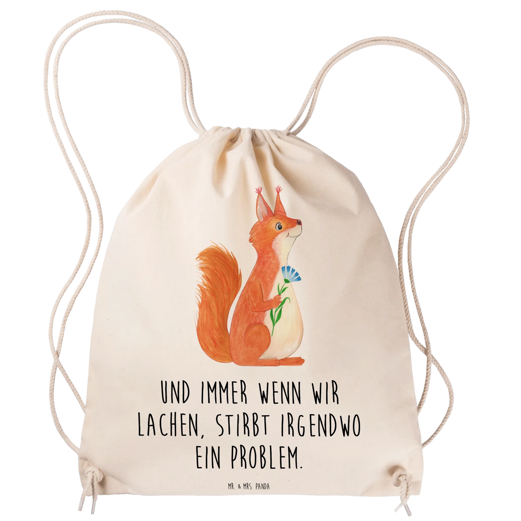 Sportbeutel Eichhörnchen Blume Sportbeutel, Turnbeutel, Beutel, Sporttasche, Tasche, Stoffbeutel, Sportbeutel Kinder, Gymsack, Beutel Rucksack, Kleine Sporttasche, Sportzubehör, Turnbeutel Baumwolle, Tiermotive, Gute Laune, lustige Sprüche, Tiere, Eichhörnchen, Eichhorn, Spruch positiv, Lachen, Spaß, Motivation Sprüche, Motivation Bilder, glücklich Spruch, Spruch Deko