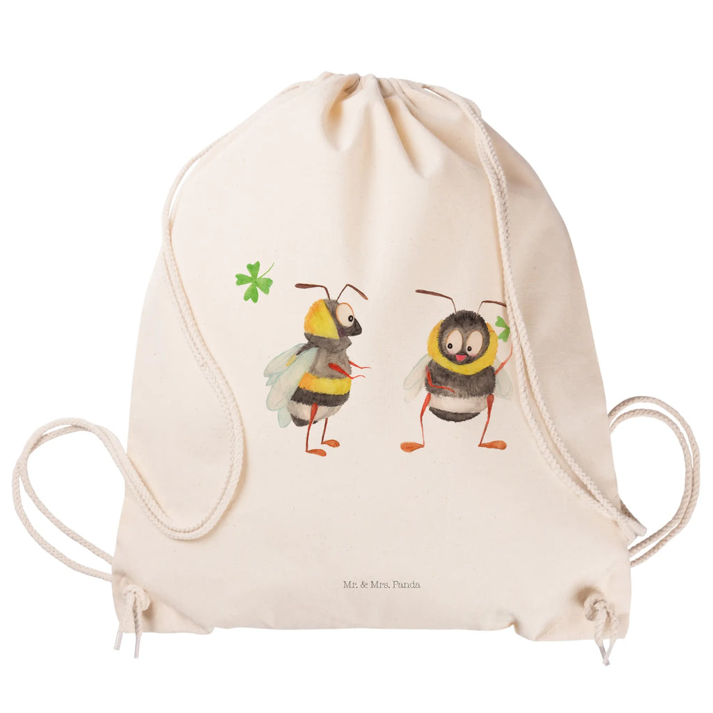 Sportbeutel Hummeln Kleeblatt Sportbeutel, Turnbeutel, Beutel, Sporttasche, Tasche, Stoffbeutel, Sportbeutel Kinder, Gymsack, Beutel Rucksack, Kleine Sporttasche, Sportzubehör, Turnbeutel Baumwolle, Tiermotive, Gute Laune, lustige Sprüche, Tiere, Hummel, Biene, Spruch positiv, Biene Deko, Spruch schön, glücklich sein, glücklich werden, Spruch fröhlich