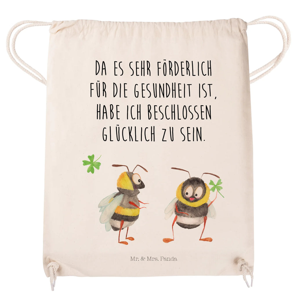 Sportbeutel Hummeln Kleeblatt Sportbeutel, Turnbeutel, Beutel, Sporttasche, Tasche, Stoffbeutel, Sportbeutel Kinder, Gymsack, Beutel Rucksack, Kleine Sporttasche, Sportzubehör, Turnbeutel Baumwolle, Tiermotive, Gute Laune, lustige Sprüche, Tiere, Hummel, Biene, Spruch positiv, Biene Deko, Spruch schön, glücklich sein, glücklich werden, Spruch fröhlich