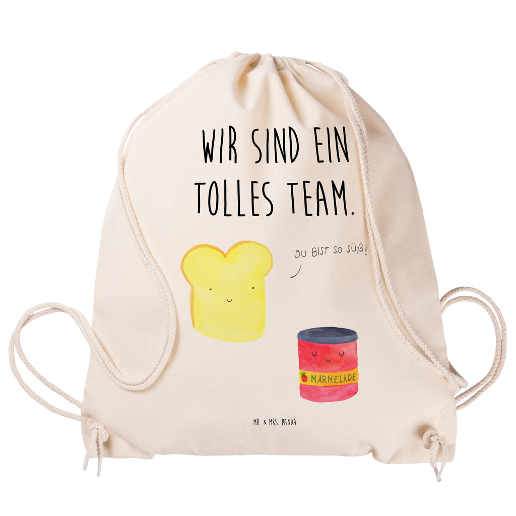 Sportbeutel Toast & Marmelade Sportbeutel, Turnbeutel, Beutel, Sporttasche, Tasche, Stoffbeutel, Sportbeutel Kinder, Gymsack, Beutel Rucksack, Kleine Sporttasche, Sportzubehör, Turnbeutel Baumwolle, Tiermotive, Gute Laune, lustige Sprüche, Tiere, Toast, Marmelade, Dreamteam, süße Postkarte, süß, Küche Deko, Küche Spruch, Frühstück Einladung, Brot, Toastbrot