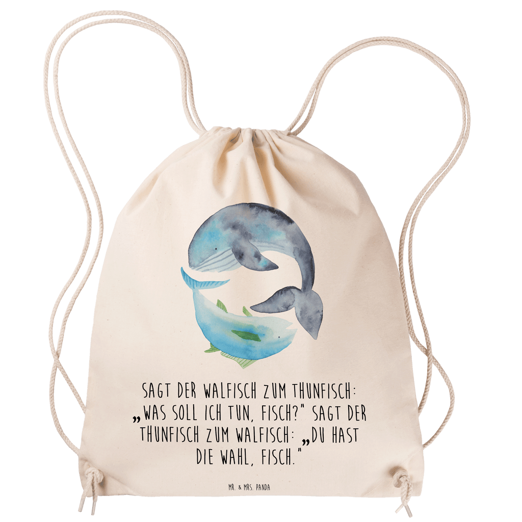 Sportbeutel Walfisch Thunfisch Sportbeutel, Turnbeutel, Beutel, Sporttasche, Tasche, Stoffbeutel, Sportbeutel Kinder, Gymsack, Beutel Rucksack, Kleine Sporttasche, Sportzubehör, Turnbeutel Baumwolle, Tiermotive, Gute Laune, lustige Sprüche, Tiere, Wal, Wahl, Tunfisch, Wortwitz lustig, Spruch lustig, Flachwitz, Witz, Spruch des Tages, Flachwitz Geschenk