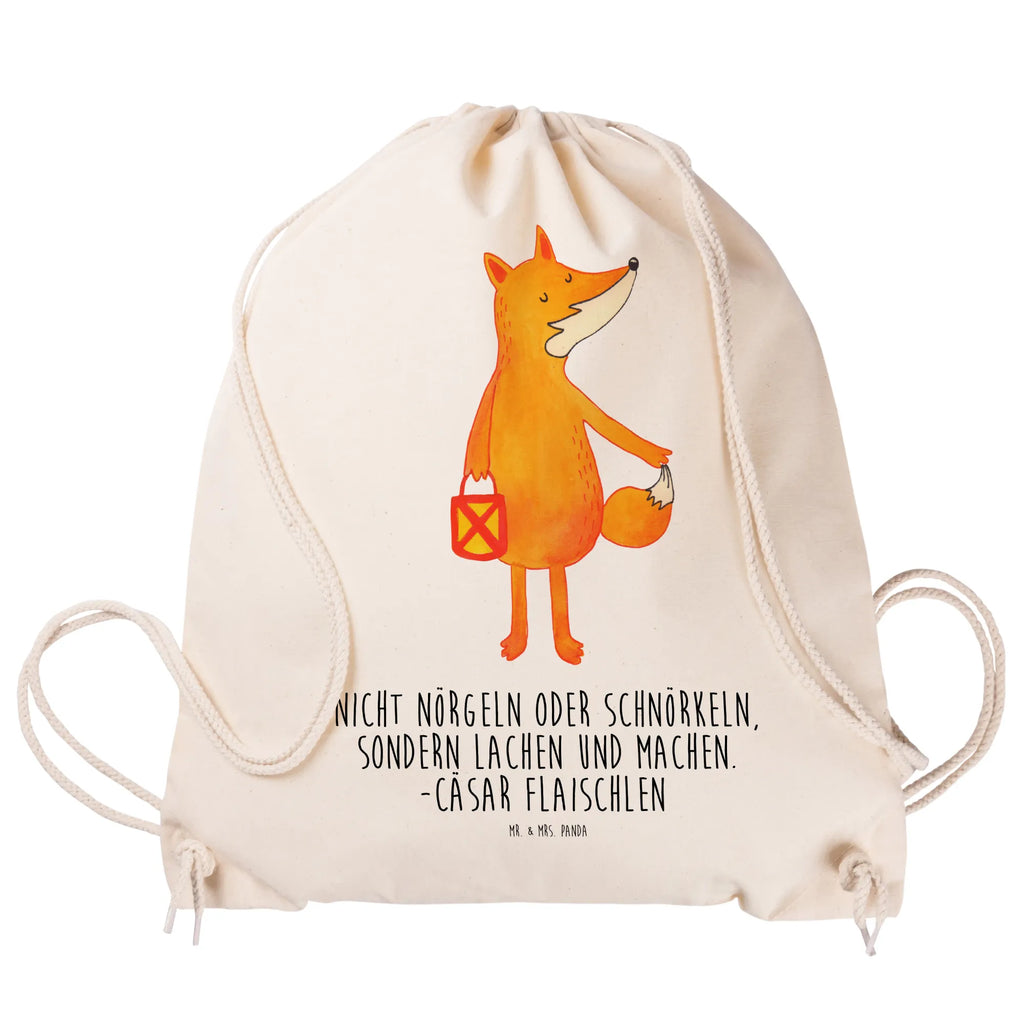 Sportbeutel Fuchs Laterne Sportbeutel, Turnbeutel, Beutel, Sporttasche, Tasche, Stoffbeutel, Sportbeutel Kinder, Gymsack, Beutel Rucksack, Kleine Sporttasche, Sportzubehör, Turnbeutel Baumwolle, Fuchs, Füchse, Spruch trösten, Liebeskummer Spruch, Laterne, Sankt Martin, Laternenumzug, Aufmuntern, Cäsar Otto Hugo Flaischlen