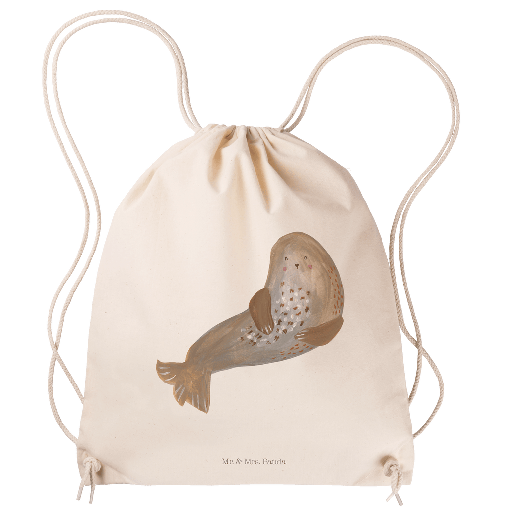 Sportbeutel Robbe Lachen Sportbeutel, Turnbeutel, Beutel, Sporttasche, Tasche, Stoffbeutel, Sportbeutel Kinder, Gymsack, Beutel Rucksack, Kleine Sporttasche, Sportzubehör, Turnbeutel Baumwolle, Tiermotive, Gute Laune, lustige Sprüche, Tiere, Robbe, Robben, Seehund, Strand, Meerestier, Ostsee, Nordsee