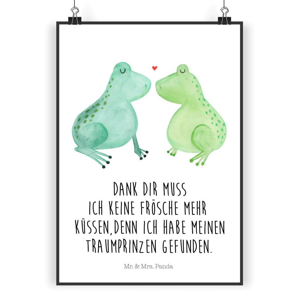 Poster Frosch Liebe Poster, Wandposter, Bild, Wanddeko, Küchenposter, Kinderposter, Wanddeko Bild, Raumdekoration, Wanddekoration, Handgemaltes Poster, Mr. & Mrs. Panda Poster, Designposter, Kunstdruck, Posterdruck, Liebe, Partner, Freund, Freundin, Ehemann, Ehefrau, Heiraten, Verlobung, Heiratsantrag, Liebesgeschenk, Jahrestag, Hocheitstag, Verliebt, Verlobt, Verheiratet, Geschenk Freundin, Geschenk Freund, Liebesbeweis, Hochzeitstag, Geschenk Hochzeit, Frosch, Frösche, Froschkönig, Fröschchen