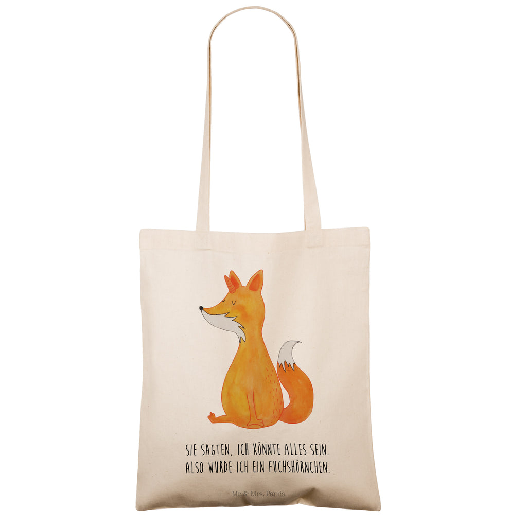 Tragetasche Einhorn Fuchs Beuteltasche, Beutel, Einkaufstasche, Jutebeutel, Stoffbeutel, Tasche, Shopper, Umhängetasche, Strandtasche, Schultertasche, Stofftasche, Tragetasche, Badetasche, Jutetasche, Einkaufstüte, Laptoptasche, Einhorn, Einhörner, Einhorn Deko, Pegasus, Unicorn, Fuchs, Unicorns, Fuchshörnchen, Fuchshorn, Foxycorn, Füchse