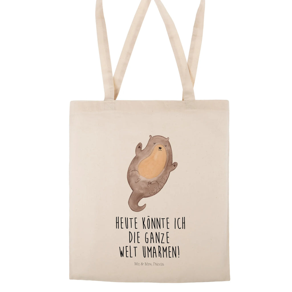 Tragetasche Otter Umarmen Beuteltasche, Beutel, Einkaufstasche, Jutebeutel, Stoffbeutel, Tasche, Shopper, Umhängetasche, Strandtasche, Schultertasche, Stofftasche, Tragetasche, Badetasche, Jutetasche, Einkaufstüte, Laptoptasche, Otter, Fischotter, Seeotter, Otter Seeotter See Otter