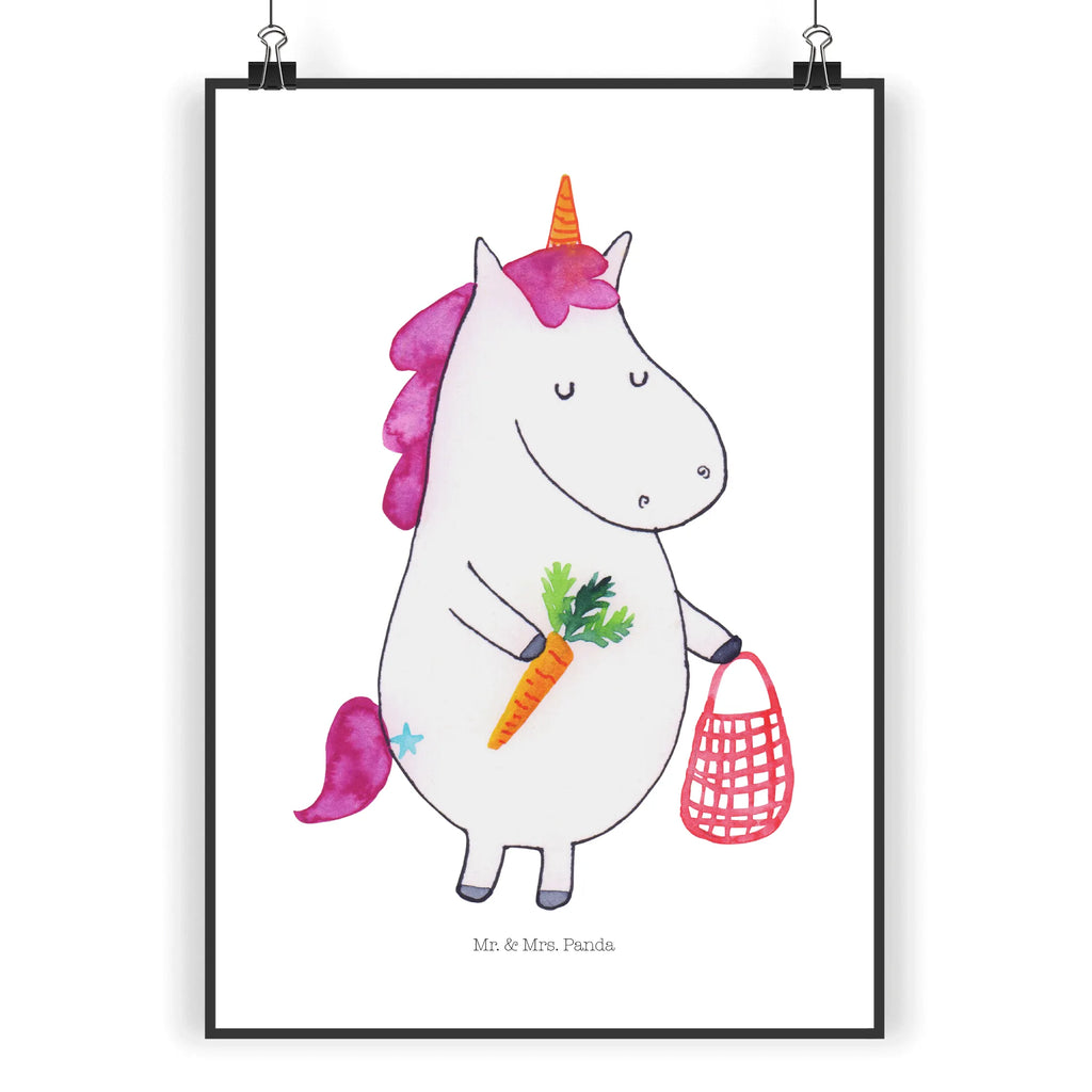 Poster Einhorn Vegan Poster, Wandposter, Bild, Wanddeko, Küchenposter, Kinderposter, Wanddeko Bild, Raumdekoration, Wanddekoration, Handgemaltes Poster, Mr. & Mrs. Panda Poster, Designposter, Kunstdruck, Posterdruck, Einhorn, Einhörner, Einhorn Deko, Pegasus, Unicorn, vegan, Gesund leben, Vegetariar, Rohkost, Gesund essen, Veganismus, Veganer