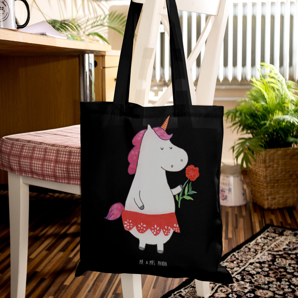 Tragetasche Einhorn Dame Beuteltasche, Beutel, Einkaufstasche, Jutebeutel, Stoffbeutel, Tasche, Shopper, Umhängetasche, Strandtasche, Schultertasche, Stofftasche, Tragetasche, Badetasche, Jutetasche, Einkaufstüte, Laptoptasche, Einhorn, Einhörner, Einhorn Deko, Pegasus, Unicorn, Dame, Lady, feine Dame, Freundin, Frau, Bachelor, Bachelorette, Abfuhr, Schluss machen, Trennung