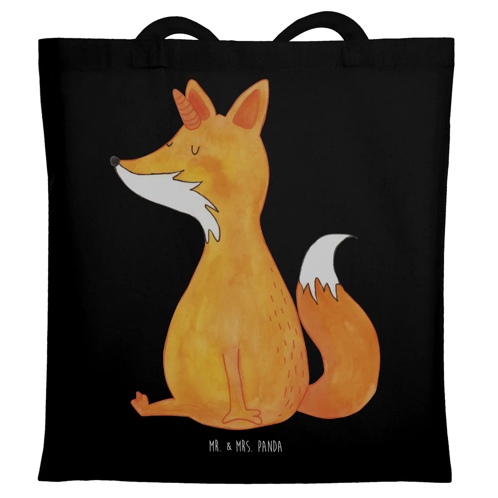 Tragetasche Einhorn Fuchs Beuteltasche, Beutel, Einkaufstasche, Jutebeutel, Stoffbeutel, Tasche, Shopper, Umhängetasche, Strandtasche, Schultertasche, Stofftasche, Tragetasche, Badetasche, Jutetasche, Einkaufstüte, Laptoptasche, Einhorn, Einhörner, Einhorn Deko, Unicorn, Fuchs, Unicorns, Fuchshörnchen, Fuchshorn, Foxycorn, Füchse