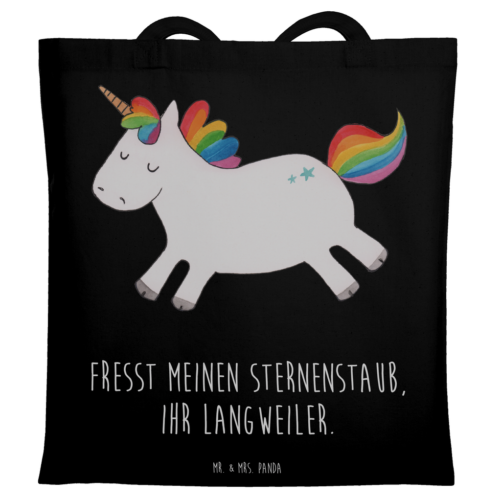 Tragetasche Einhorn Happy Beuteltasche, Beutel, Einkaufstasche, Jutebeutel, Stoffbeutel, Tasche, Shopper, Umhängetasche, Strandtasche, Schultertasche, Stofftasche, Tragetasche, Badetasche, Jutetasche, Einkaufstüte, Laptoptasche, Einhorn, Einhörner, Einhorn Deko, Pegasus, Unicorn, glücklich, fröhlich, Spaß, Freude, Lebensfreude, witzig, spannend, Lächeln, Lachen