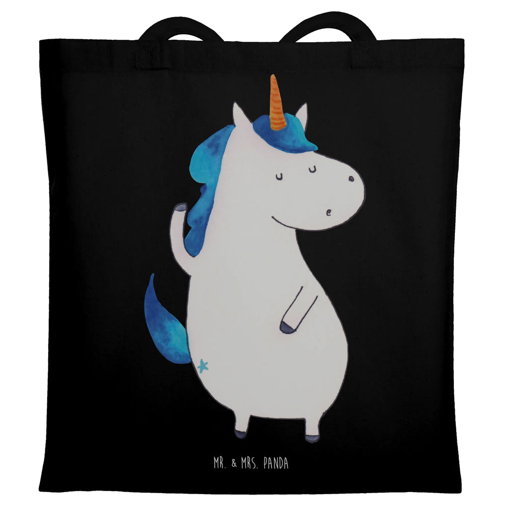 Tragetasche Einhorn Mann Beuteltasche, Beutel, Einkaufstasche, Jutebeutel, Stoffbeutel, Tasche, Shopper, Umhängetasche, Strandtasche, Schultertasche, Stofftasche, Tragetasche, Badetasche, Jutetasche, Einkaufstüte, Laptoptasche, Einhorn, Einhörner, Einhorn Deko, Pegasus, Unicorn, cool, Mann, Freundin, Familie, bester Freund, BFF, Party, hübsch, beste