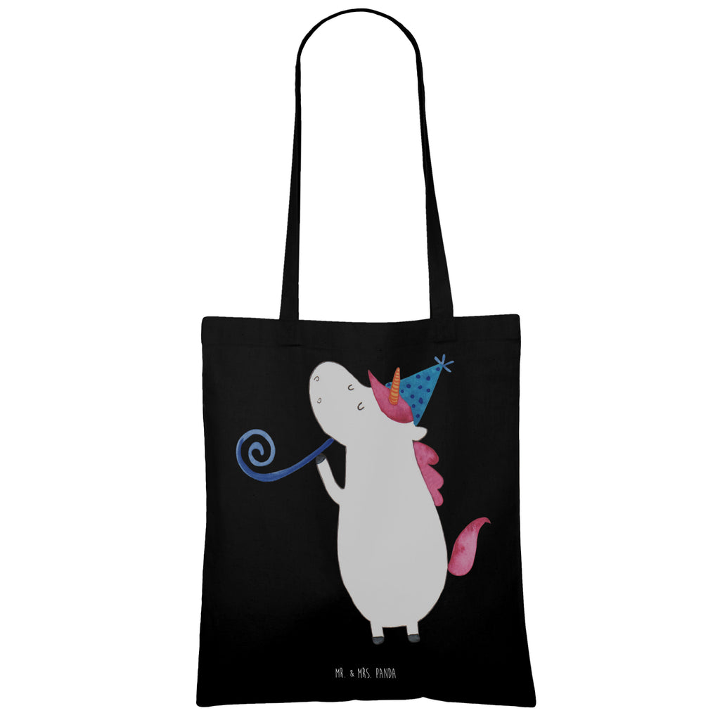 Tragetasche Einhorn Party Beuteltasche, Beutel, Einkaufstasche, Jutebeutel, Stoffbeutel, Tasche, Shopper, Umhängetasche, Strandtasche, Schultertasche, Stofftasche, Tragetasche, Badetasche, Jutetasche, Einkaufstüte, Laptoptasche, Einhorn, Einhörner, Einhorn Deko, Pegasus, Unicorn, Glitzer, Konfetti, Party, Geburtstag, Feier, Fest, Alkohol, Disco, Club