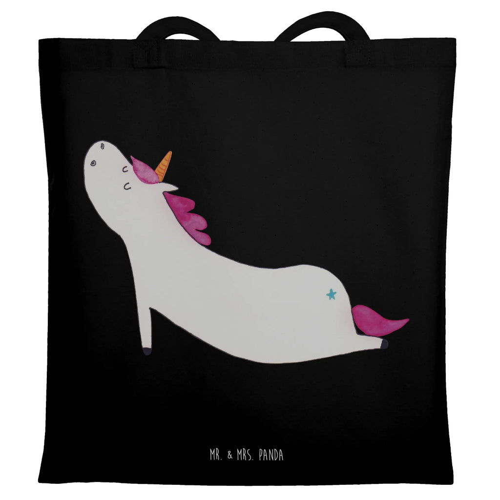 Tragetasche Einhorn Yoga Beuteltasche, Beutel, Einkaufstasche, Jutebeutel, Stoffbeutel, Tasche, Shopper, Umhängetasche, Strandtasche, Schultertasche, Stofftasche, Tragetasche, Badetasche, Jutetasche, Einkaufstüte, Laptoptasche, Einhorn, Einhörner, Einhorn Deko, Pegasus, Unicorn, Yoga, Namaste, Achtsamkeit, Entspannung, Joga, Yogamatte, Sport, lustig, witzig, süß