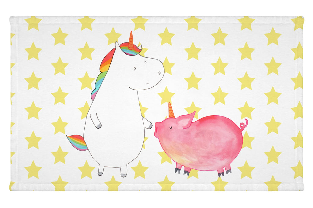 Handtuch Einhorn Schwein Handtuch, Badehandtuch, Badezimmer, Handtücher, groß, Kinder, Baby, Einhorn, Einhörner, Einhorn Deko, Unicorn, Freundschaft, Schweinhorn, Schwein, Freundin, Schweinchen