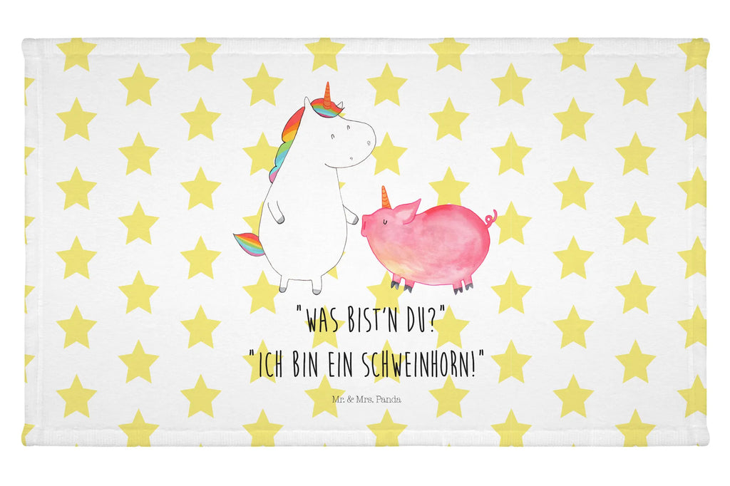 Handtuch Einhorn Schwein Handtuch, Badehandtuch, Badezimmer, Handtücher, groß, Kinder, Baby, Einhorn, Einhörner, Einhorn Deko, Unicorn, Freundschaft, Schweinhorn, Schwein, Freundin, Schweinchen