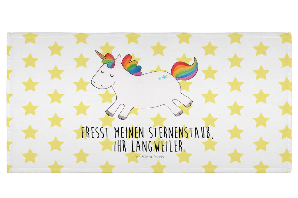 Handtuch Einhorn Happy Handtuch, Badehandtuch, Badezimmer, Handtücher, groß, Kinder, Baby, Einhorn, Einhörner, Einhorn Deko, Pegasus, Unicorn, glücklich, fröhlich, Spaß, Freude, Lebensfreude, witzig, spannend, Lächeln, Lachen