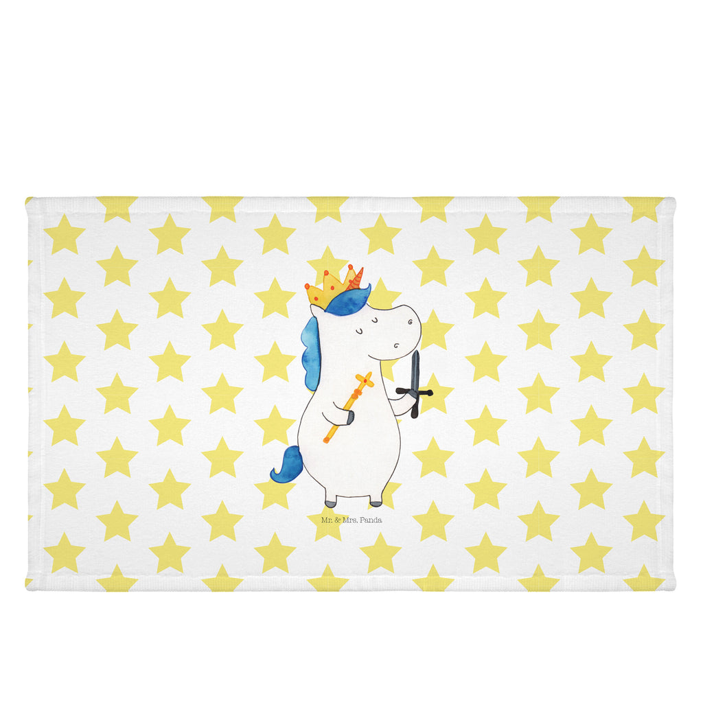 Handtuch Einhorn König mit Schwert Handtuch, Badehandtuch, Badezimmer, Handtücher, groß, Kinder, Baby, Einhorn, Einhörner, Einhorn Deko, Pegasus, Unicorn, König, Ritter, Mittelalter