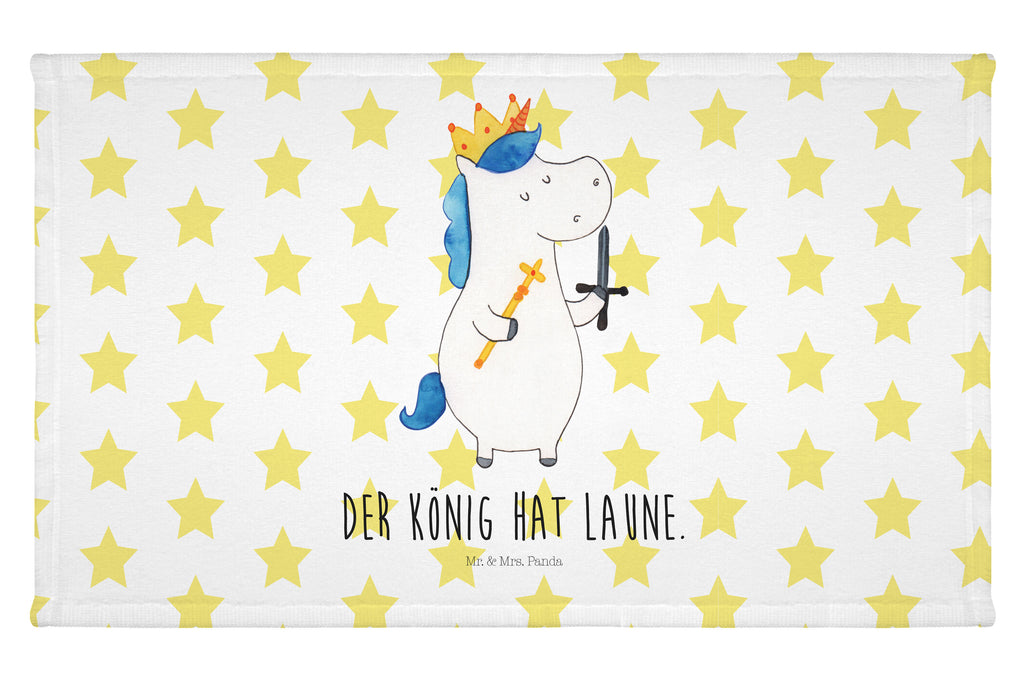 Handtuch Einhorn König mit Schwert Handtuch, Badehandtuch, Badezimmer, Handtücher, groß, Kinder, Baby, Einhorn, Einhörner, Einhorn Deko, Pegasus, Unicorn, König, Ritter, Mittelalter