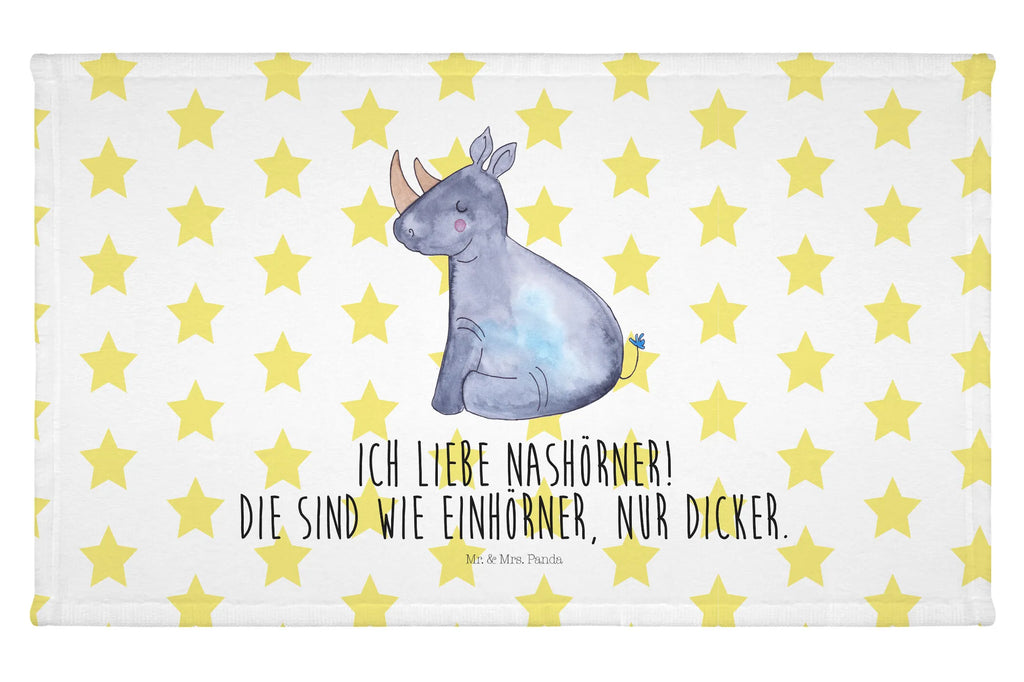 Handtuch Einhorn Nashorn Handtuch, Badehandtuch, Badezimmer, Handtücher, groß, Kinder, Baby, Einhorn, Einhörner, Einhorn Deko, Unicorn, Regenbogen, witzig, lustig, Zoo, Glitzer, Einhornpower, Erwachsenwerden, Nashorn, Nashörner