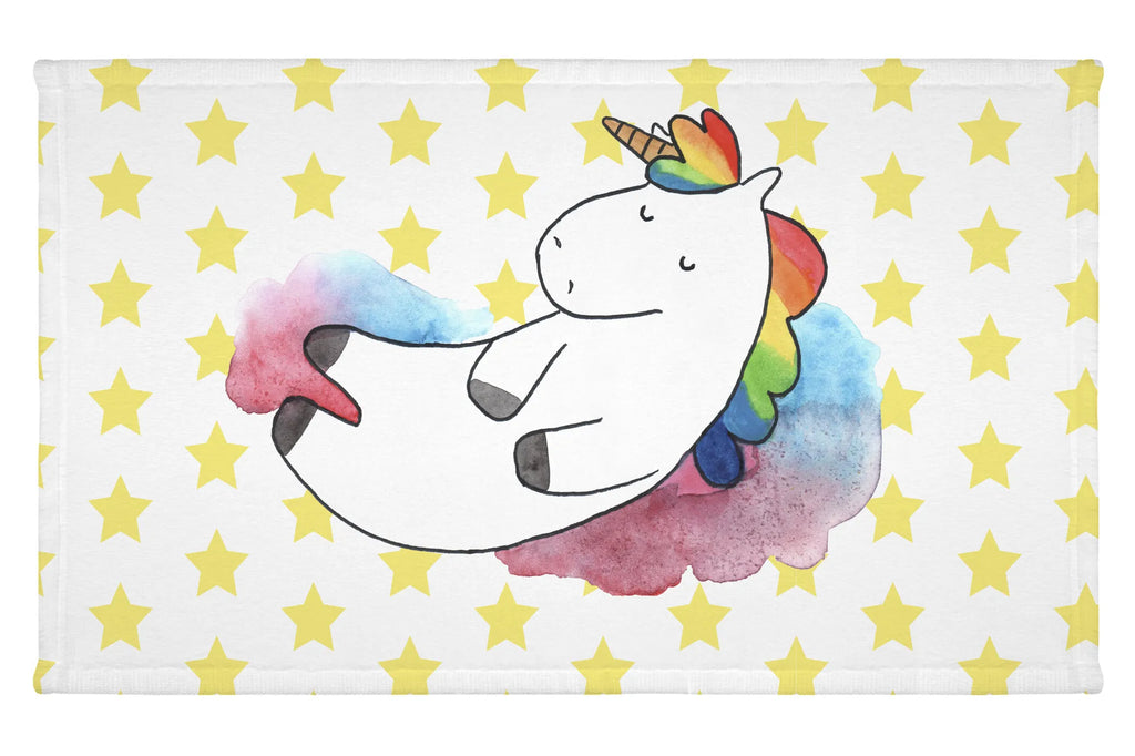 Handtuch Einhorn Wolke 7 Handtuch, Badehandtuch, Badezimmer, Handtücher, groß, Kinder, Baby, Einhorn, Einhörner, Einhorn Deko, Pegasus, Unicorn, verliebt, Menschen, witzig, lustig, Geschenk, Glaube, Realität, Lächeln