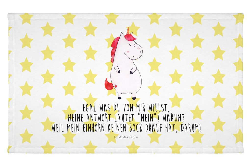 Handtuch Einhorn Wut Handtuch, Badehandtuch, Badezimmer, Handtücher, groß, Kinder, Baby, Einhorn, Einhörner, Einhorn Deko, Pegasus, Unicorn, Realität, Ansage, lustlos, nein, Büro, Arbeit, wütend, dumme Fragen, lustig, Spaß, Geschenk