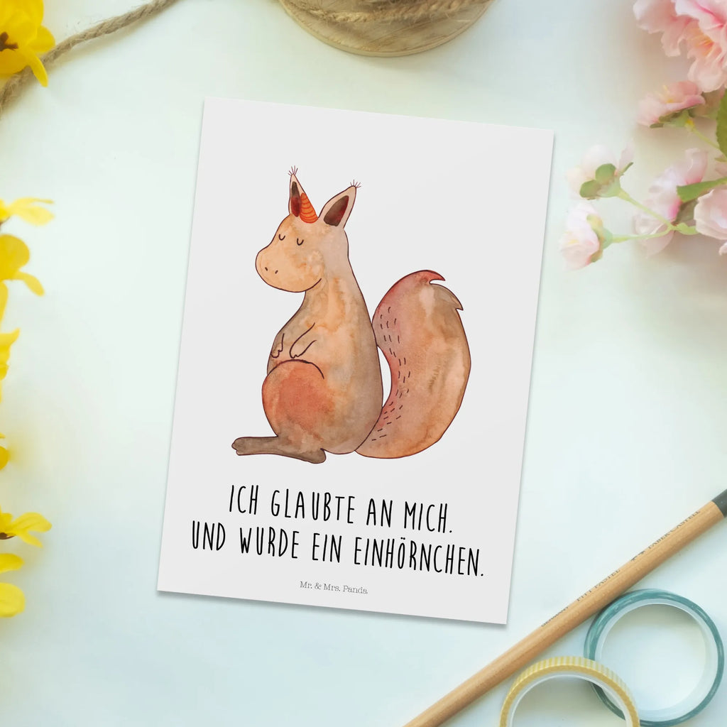 Postkarte Einhorn Glauben Postkarte, Karte, Geschenkkarte, Grußkarte, Einladung, Ansichtskarte, Geburtstagskarte, Einladungskarte, Dankeskarte, Ansichtskarten, Einladung Geburtstag, Einladungskarten Geburtstag, Einhorn, Einhörner, Einhorn Deko, Pegasus, Unicorn, Einhörnchen, Eichhörnchen, Eichhorn