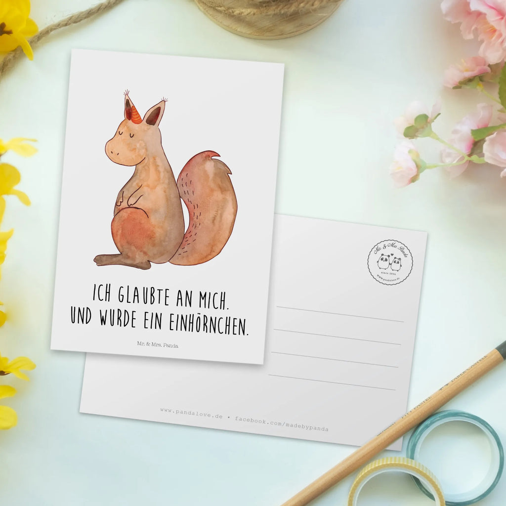 Postkarte Einhorn Glauben Postkarte, Karte, Geschenkkarte, Grußkarte, Einladung, Ansichtskarte, Geburtstagskarte, Einladungskarte, Dankeskarte, Ansichtskarten, Einladung Geburtstag, Einladungskarten Geburtstag, Einhorn, Einhörner, Einhorn Deko, Pegasus, Unicorn, Einhörnchen, Eichhörnchen, Eichhorn